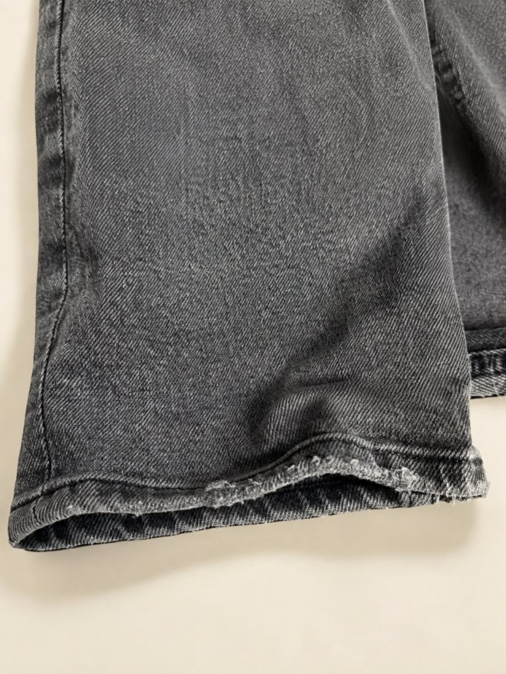 AGOLDE Nico High Rise Slim Jeans Washed Black Size 31 Organic Cotton - Picture 10 of 11